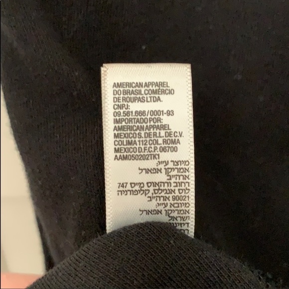 EUC American Apparel Little Black Dress - Picture 8 of 8